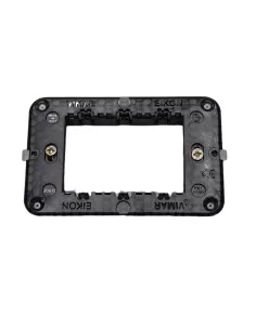 Vimar 20613 Soporte 3 Módulos Tornillos Serie Eikon